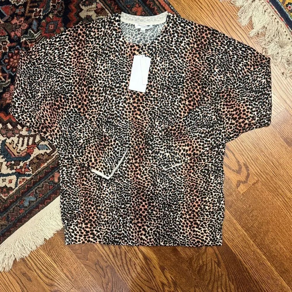 Equipment Leopard Raydon Sweater